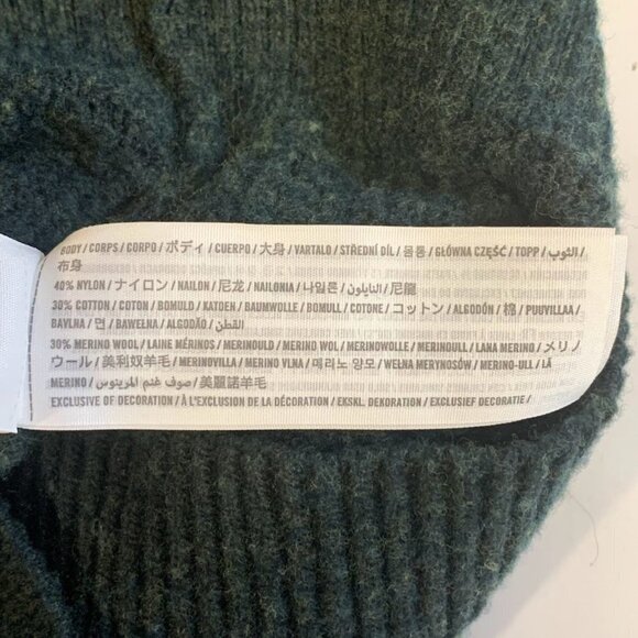 Abercrombie & Fitch Women's Merino Wool Blend Crew Neck Long Sleeve Sweater SZ S - Picture 8 of 11